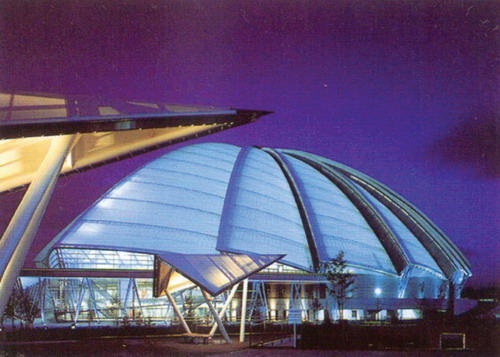 首页 工程展示 建筑   索膜结构是一种最新的建筑结构形式,它是建筑学